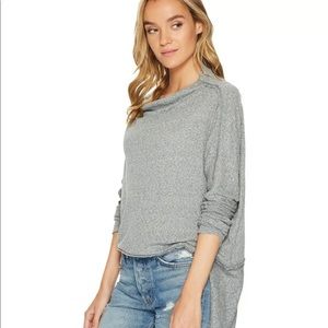 Free People We the Free London Town tunic XS Grey